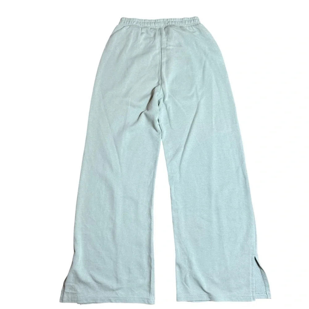 Disney x H&M Kids Light Green Sweatpants – Pluto Graphic – Size 10–11Y